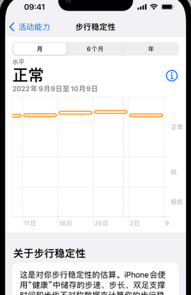 抚松iPhone手机维修如何在iPhone开启'步行稳定性通知'