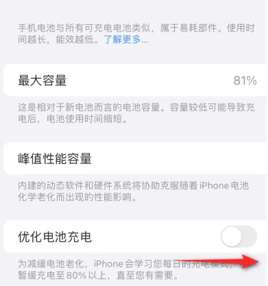 抚松苹果15维修分享iPhone15充电到80%就充不进电了怎么办 