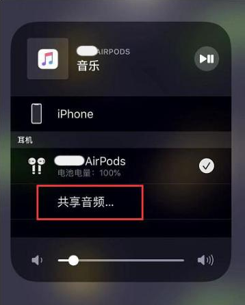 抚松苹果14音频维修点分享iPhone14音频共享设置方法 